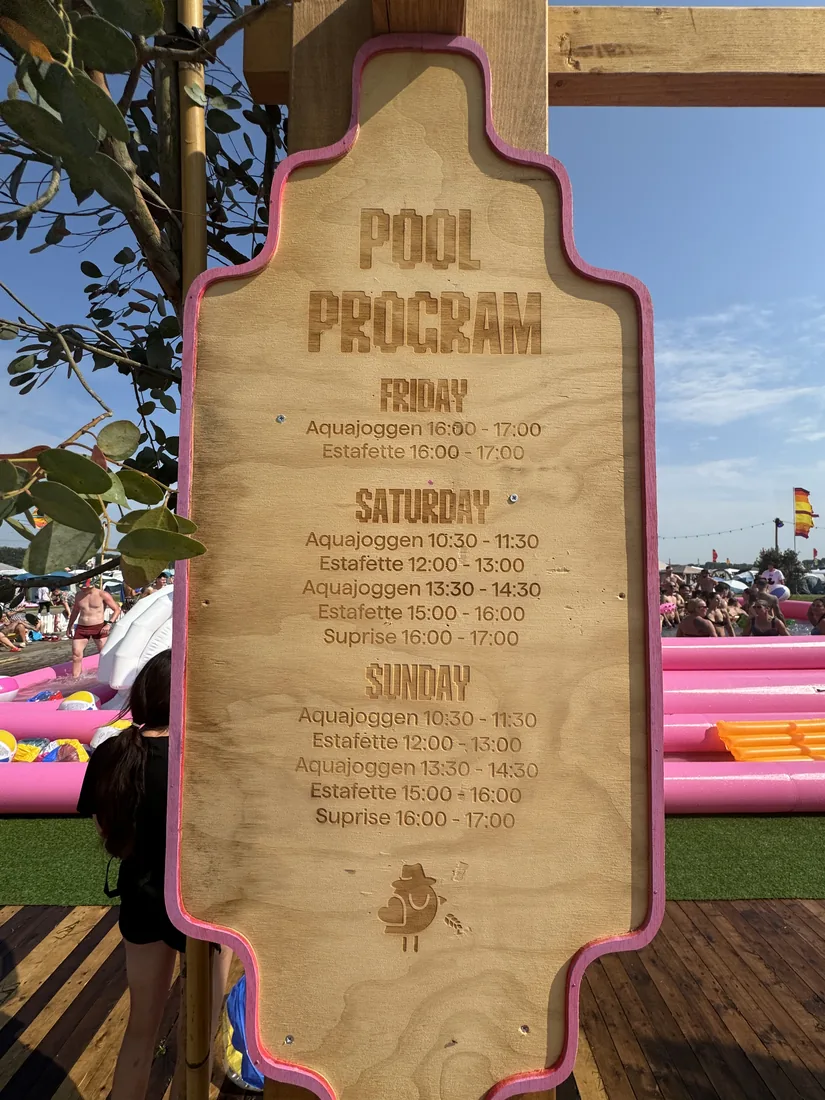Mysteryland pool program