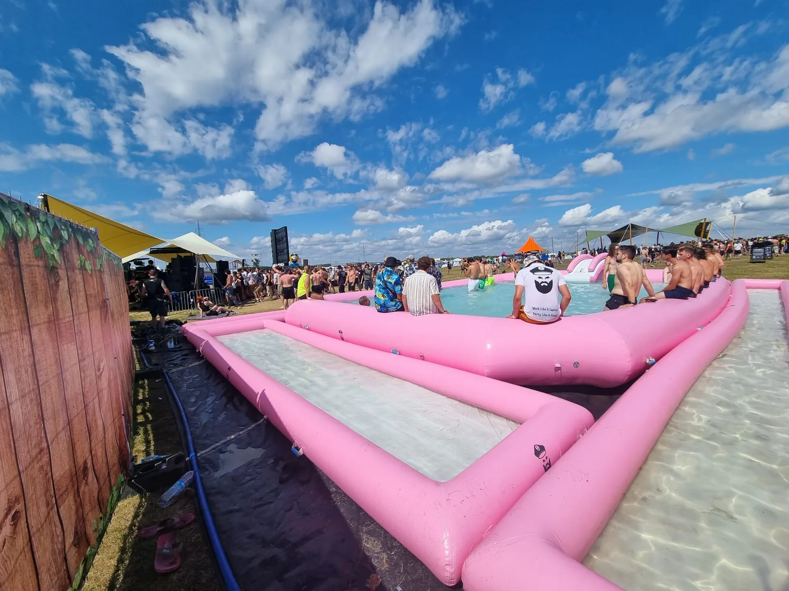 Rampage festival pink pool